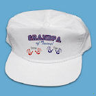Grandpa of Twins Personalized Hat